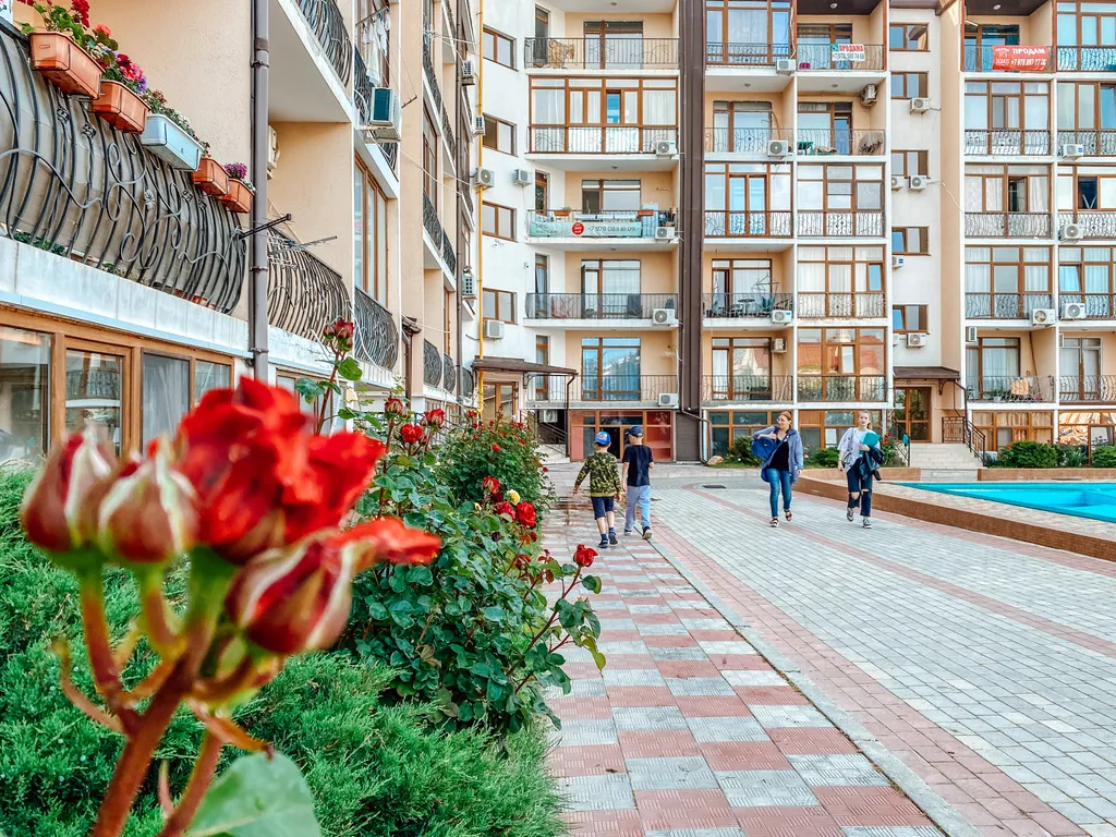 Квартира Квартира Видовая студия у моря с бассейном — Севастополь