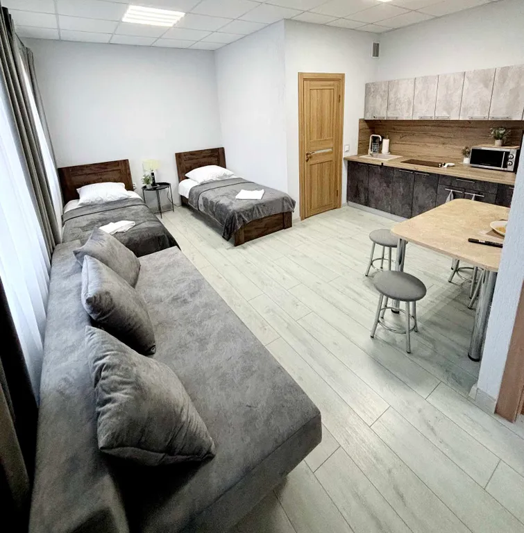 Квартира Уютные апартаменты с видом на церковь и на лес — аренда посуточно в Гродно