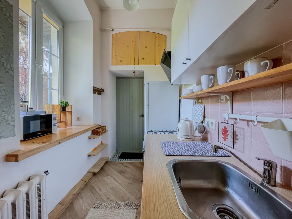 Двухуровневая квартира. Все в пешей доступности