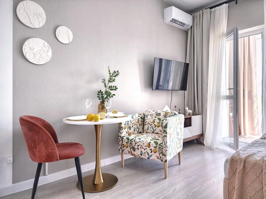 Новая уютная квартира с посудомойкой, отчетные документы