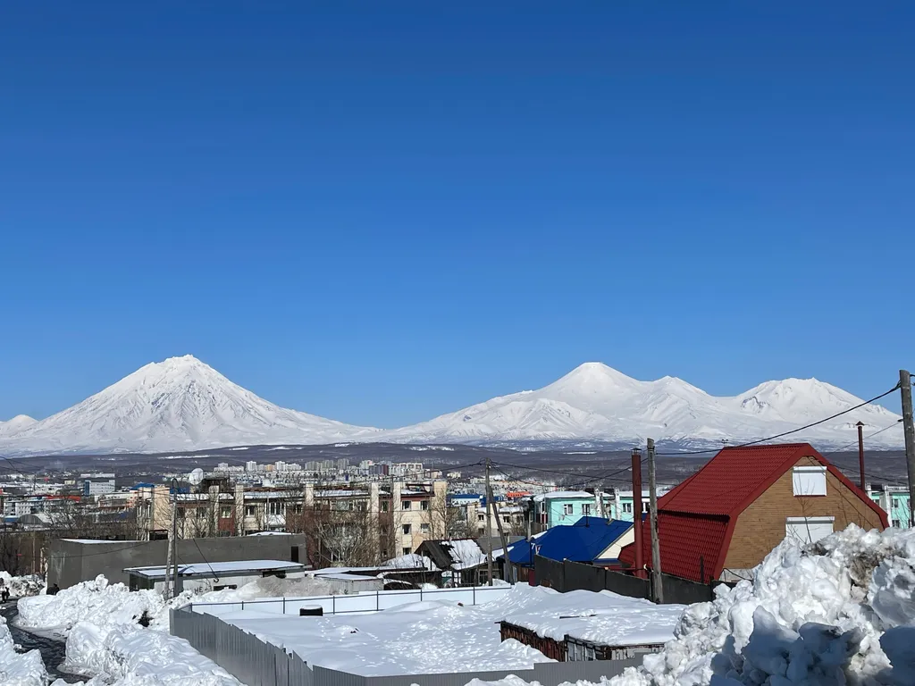 Уютная квартира с видом на домашние вулканы
