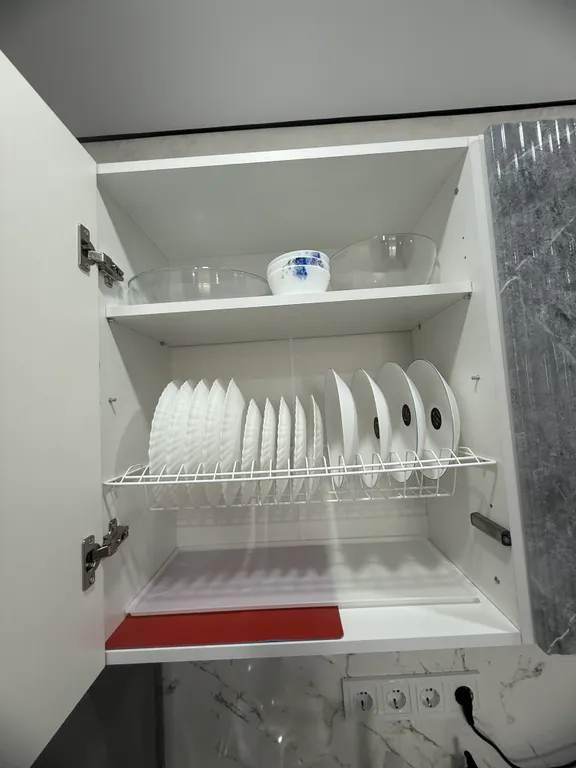 Студия с шикарным дизайнерским ремонтом