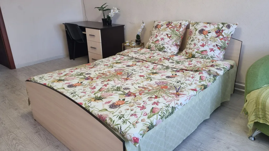 Большая уютная двушка у автовокзала. 5 раздельных спальных мест