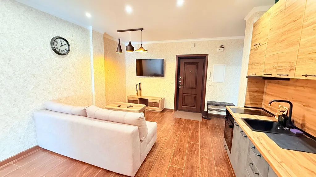 Квартира Просторная 2х комнатная квартира с видом на море — Анапа