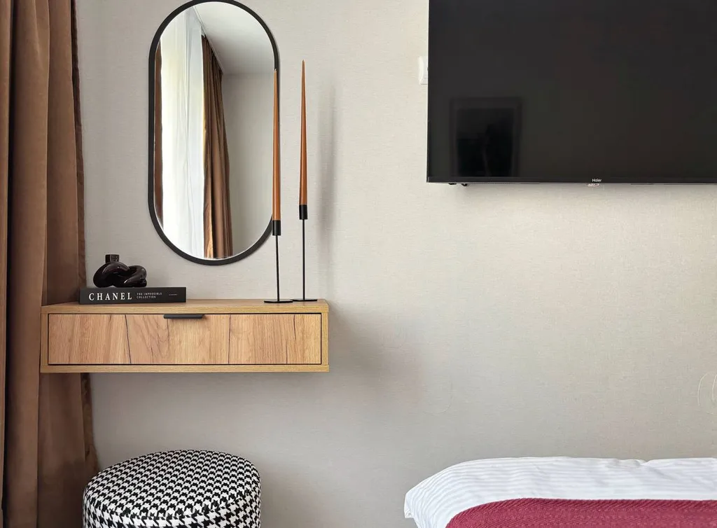 Евродвушка с трендовым дизайном для 4-х гостей. Скидка от 3-х суток!