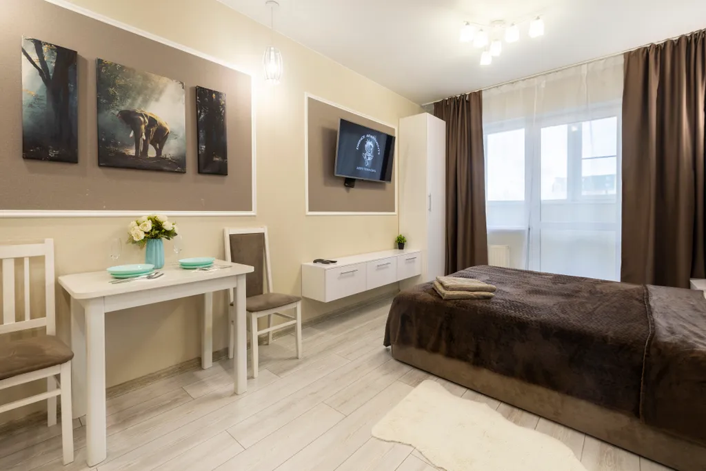 Квартира-студия класса Luxe в центре — аренда посуточно в Барнаул