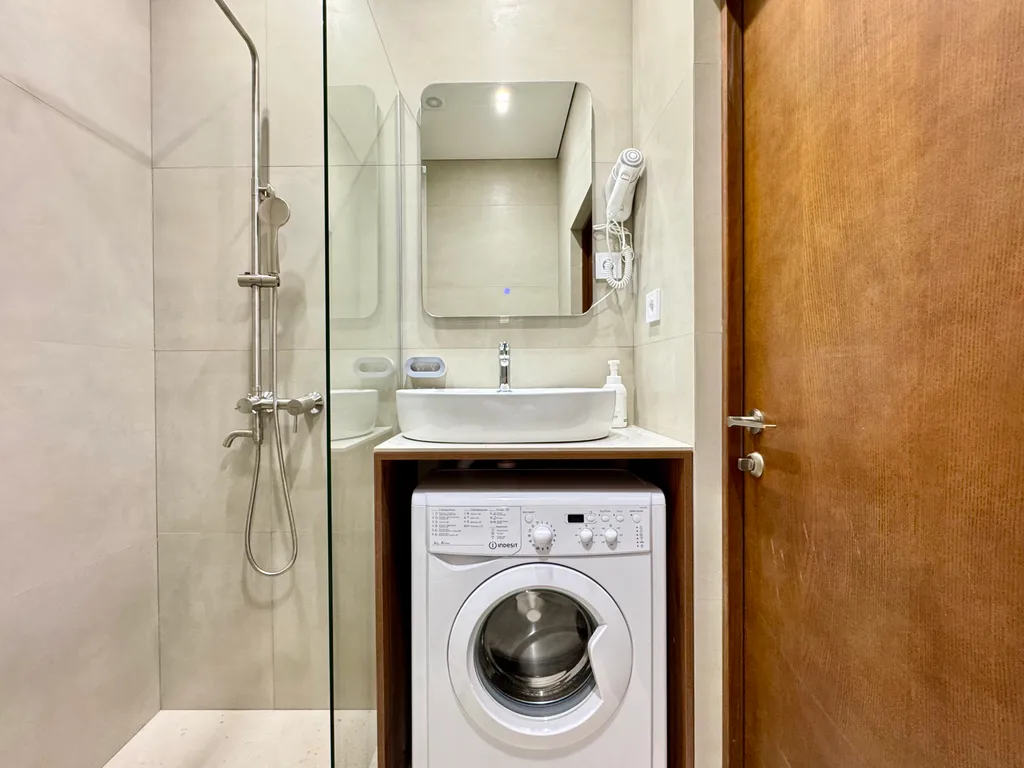 Квартира Квартира Делюкс с балконом и видом на море и горы — Лазаревское