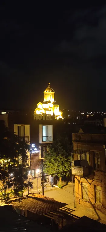 Апартамент с видом на достопримечательности