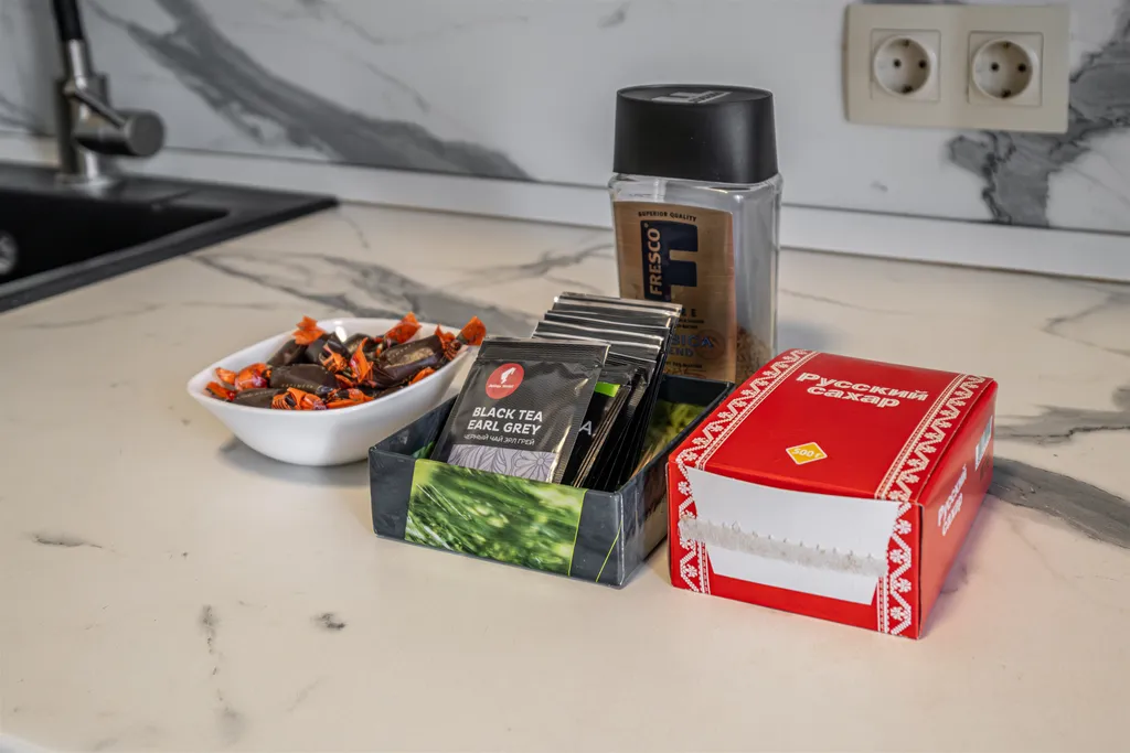 Квартира в центре с видом на лес.