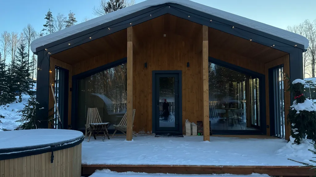 Коттедж Дом Огава — Стеклянный