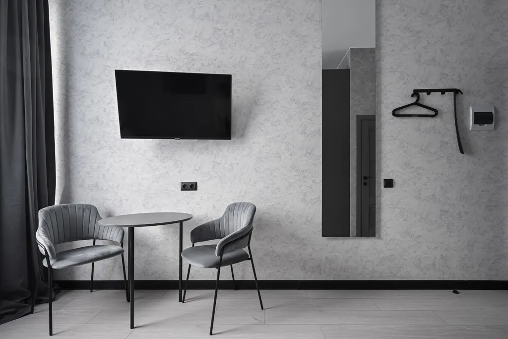 Квартира Квартира Студия в ЖК Park Side в монохромном стиле 2 — Санкт-Петербург