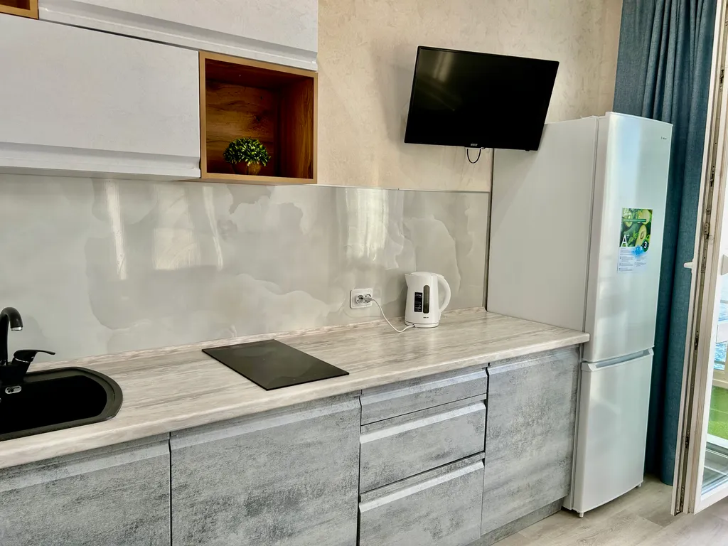 Семейный апартамент с шикарным видом возле реки Амур.