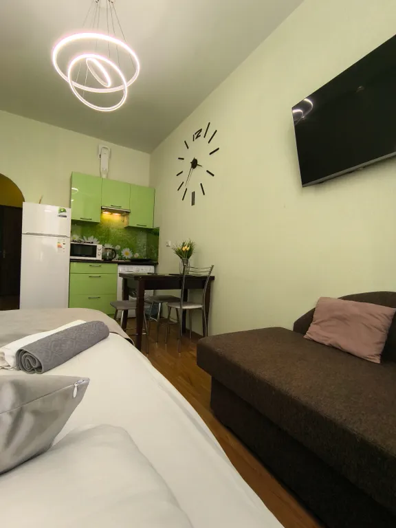 Уютная студия в центре города на 3 человека