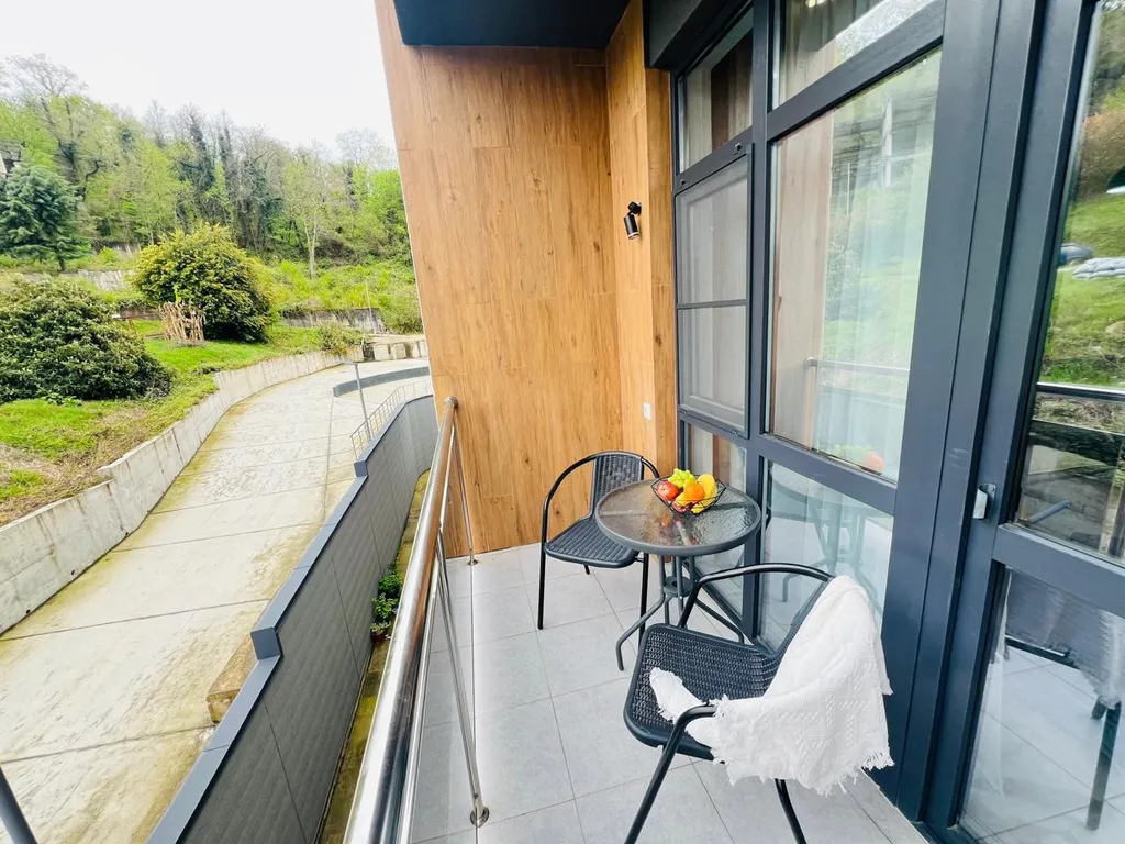 Уютная студия с балконом