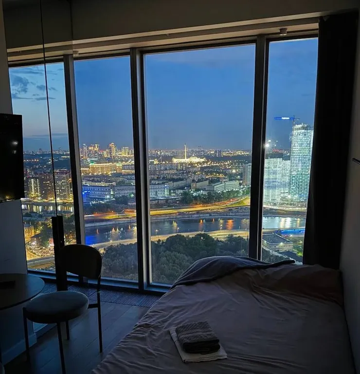 Квартира Квартира Уютный Апартамент с панорамным видом на город — Москва