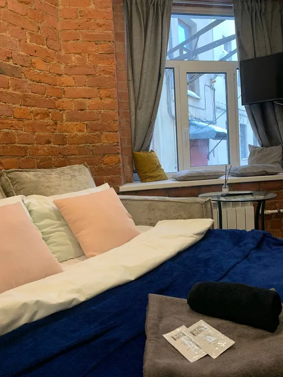 Апартаменты для двоих с диваном-кроватью