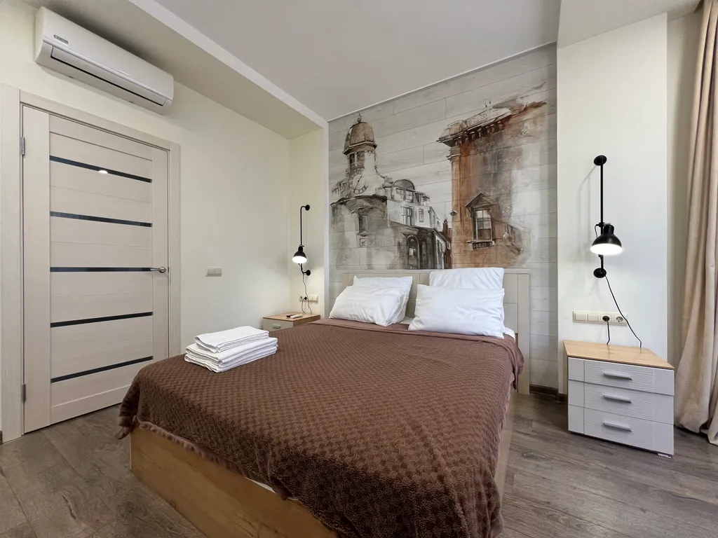 2-к квартира возле моря, в самом центре