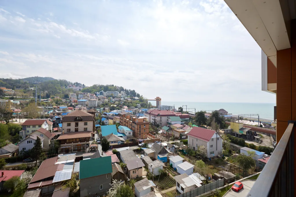 Апартаменты с видом на море и горы