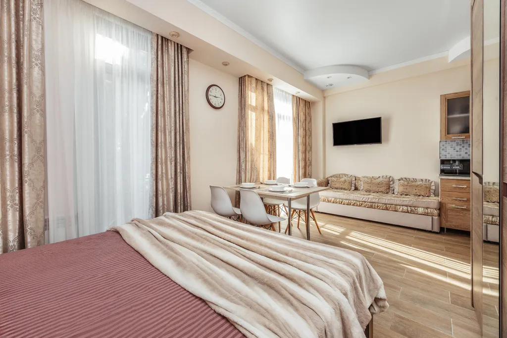 Квартира Квартира Светлая и уютная студия в центральной части Адлера у моря — Адлер