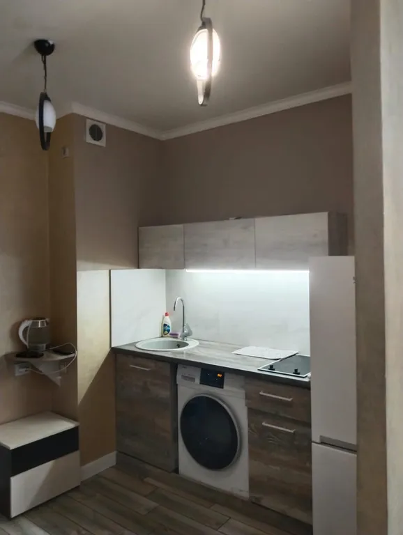 Квартира с элементами рустикального стиля