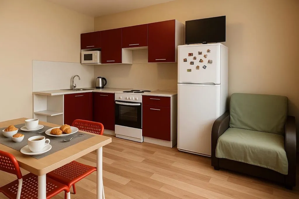 2-комнатная квартира у Крокуса