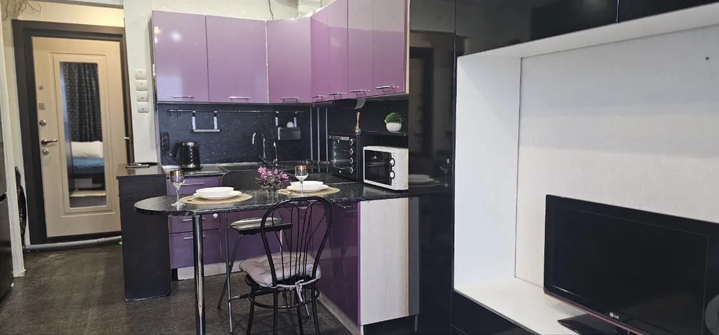 Уютная студия для двух гостей