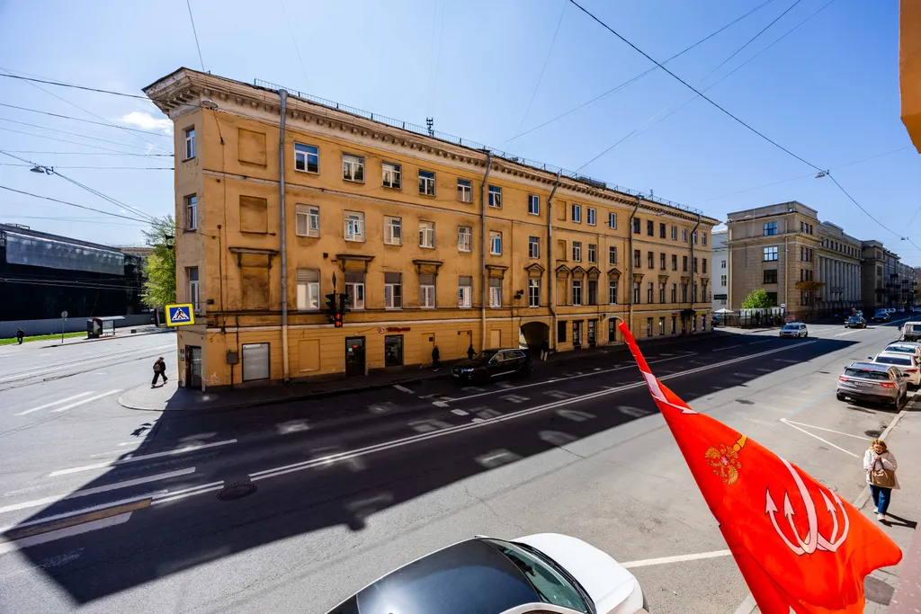 Квартира Квартира Уютная студия для двоих возле наб. реки Фонтанки (Рижский проспект) — Санкт-Петербург