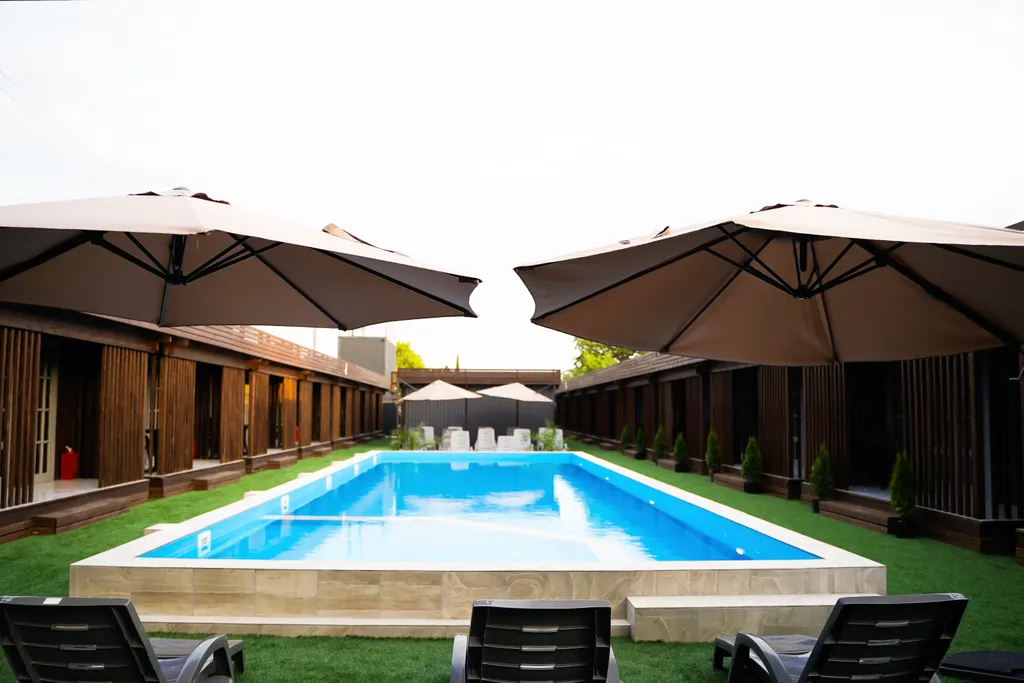 Эко-домики у моря с собственным бассейном