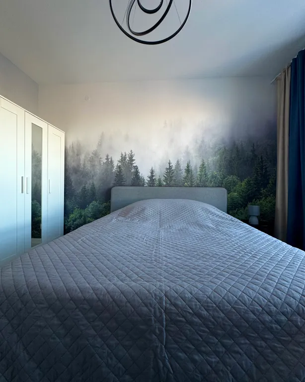 Стильная евродвушка с шикарными видами на город с 22 этажа