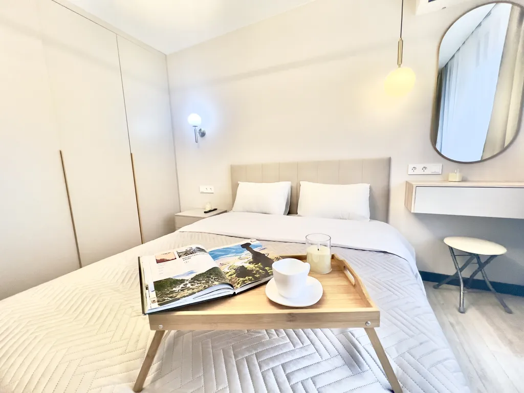 Апартаменты на Тюменском Арбате с видом на Бульвар Дзержинского