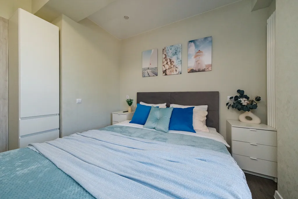 Просторная квартира на берегу моря