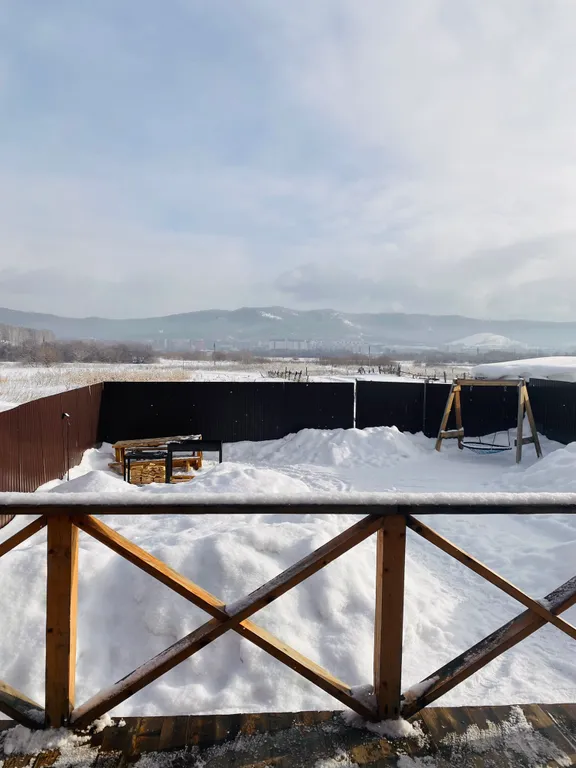 Дом Панорама - новый стильный современный дом с баней внутри