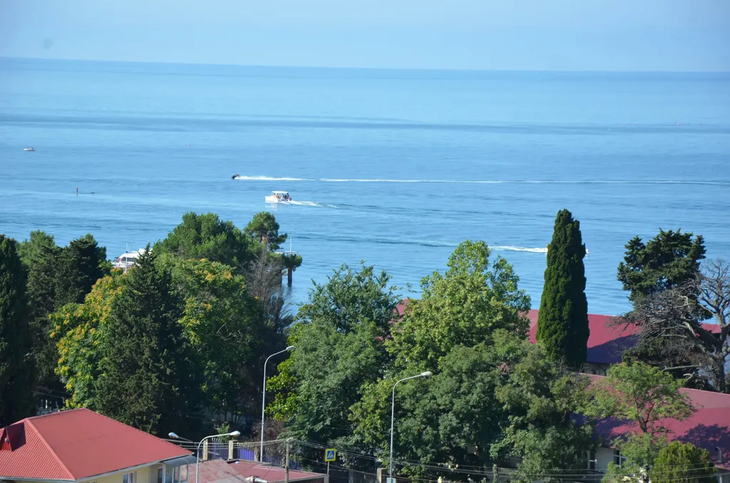 Апартаменты с видом на море, 1-я береговая, пляж Чайка