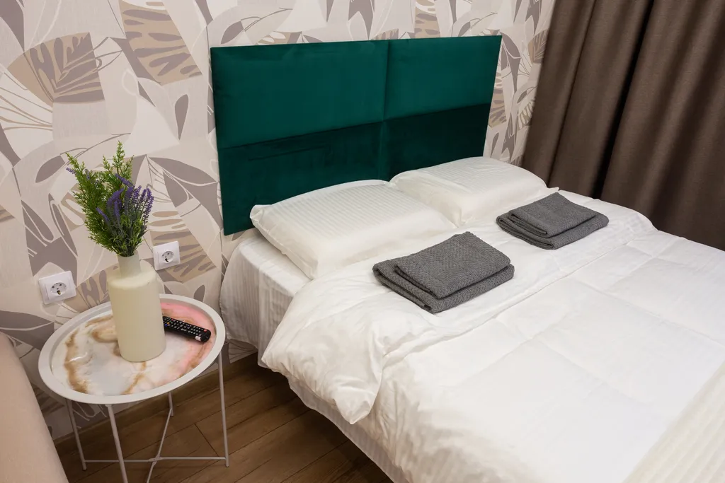 Уютная студия с балконом в шаге от Тинькофф холл и УфаАрена