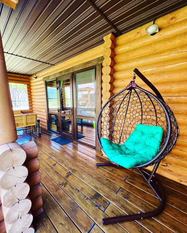 Семейные апартаменты Балдино в доме из сруба