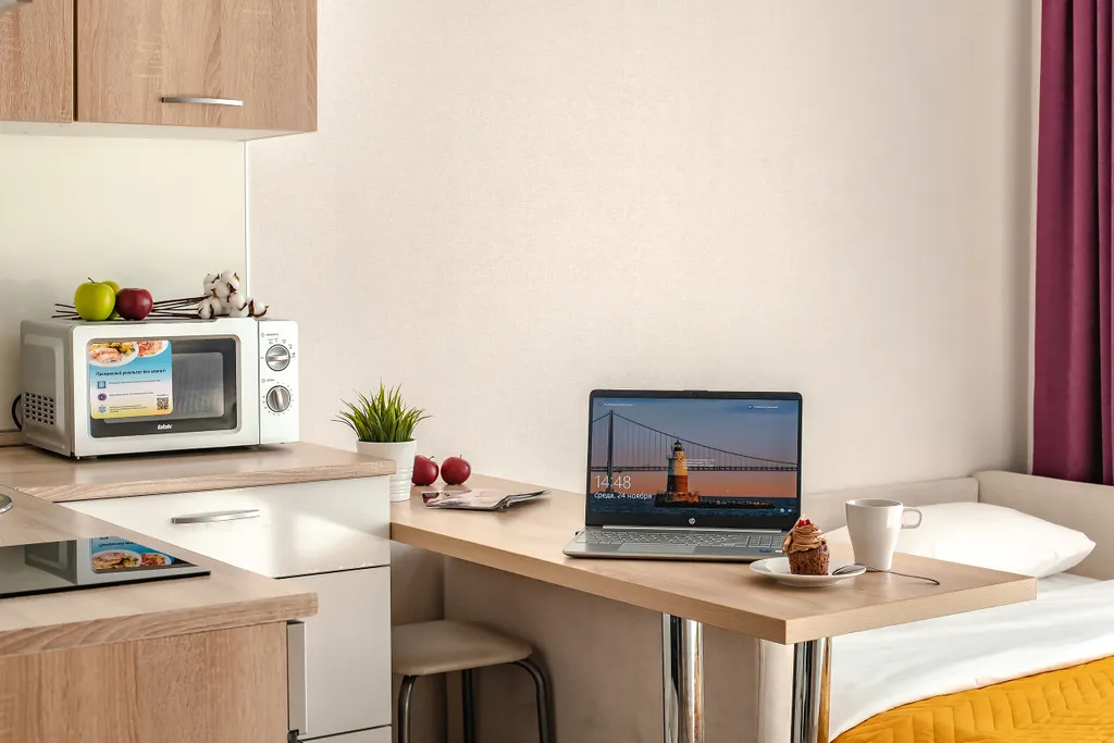 Уютная светлая квартира в новом доме рядом с Калина Молл