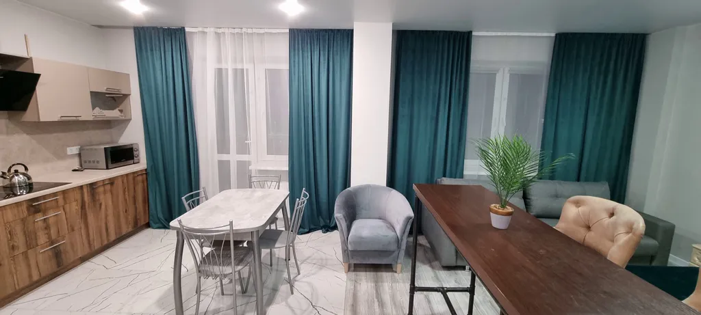 Стильные однокомнатные апартаменты