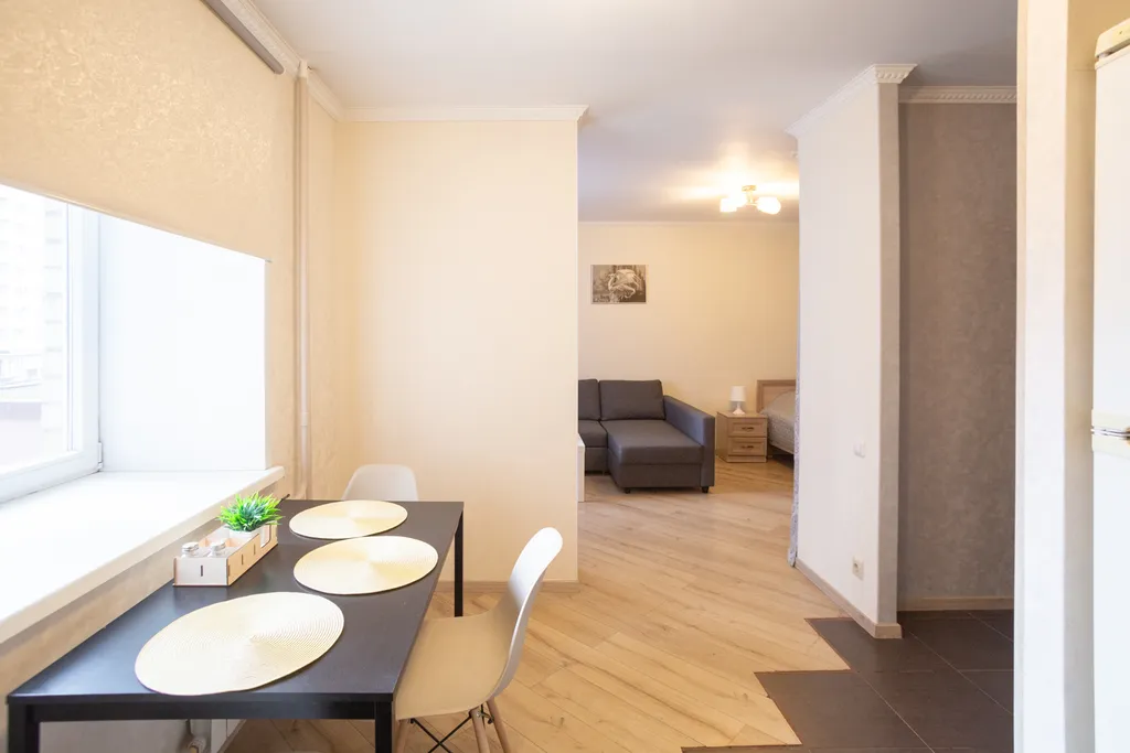 Уютная и чистая квартира рядом с Окружным шоссе, 2 кровати