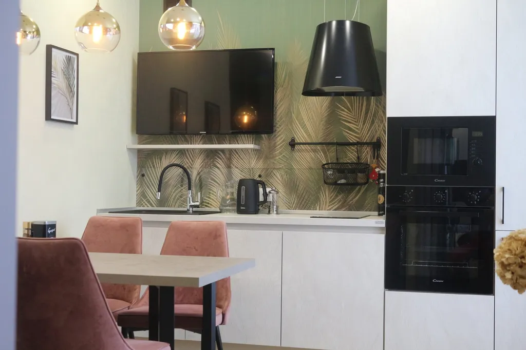 Уютная квартира в элитном ЖК Гринвуд с видом на зеленый лес