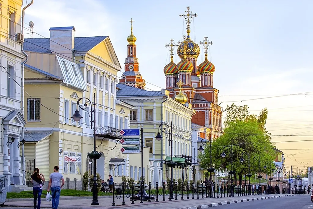 Квартира Квартира-студия с лучшим видом из окна в столице закатов — Нижний Новгород