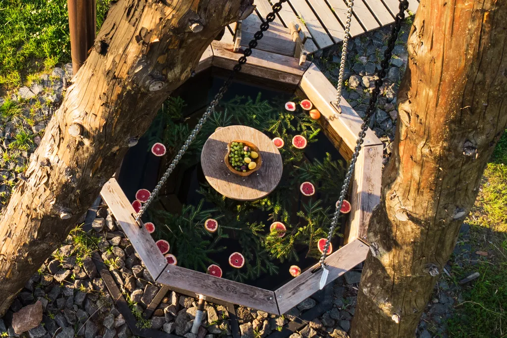 Коттедж с баней, банным чаном и видом на залив — аренда посуточно в Выборг