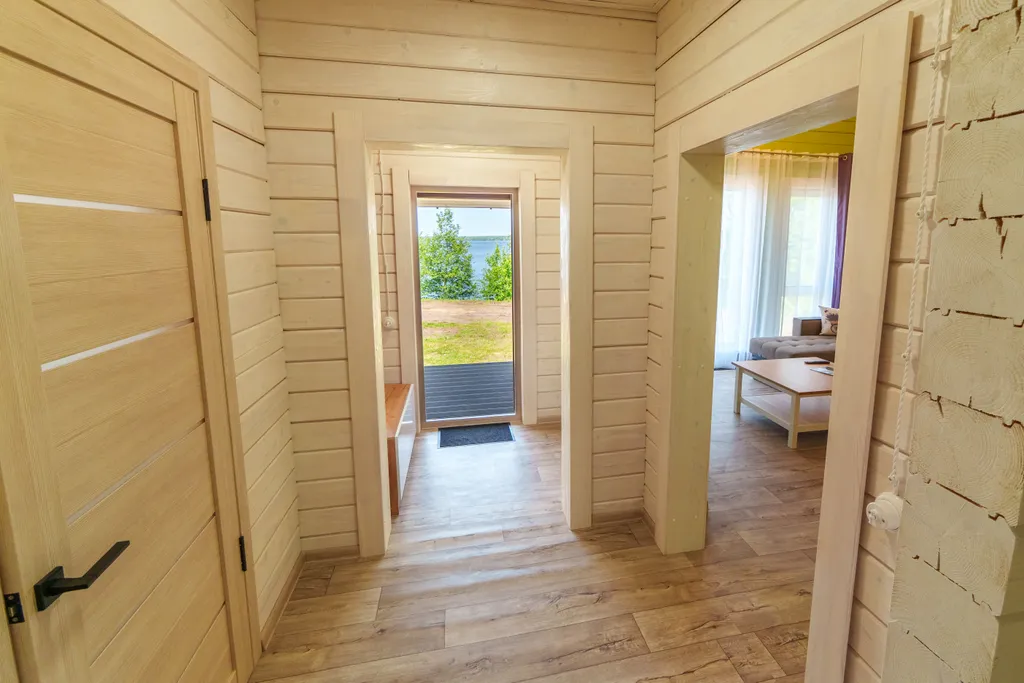 Тёплый коттедж на первой береговой линии