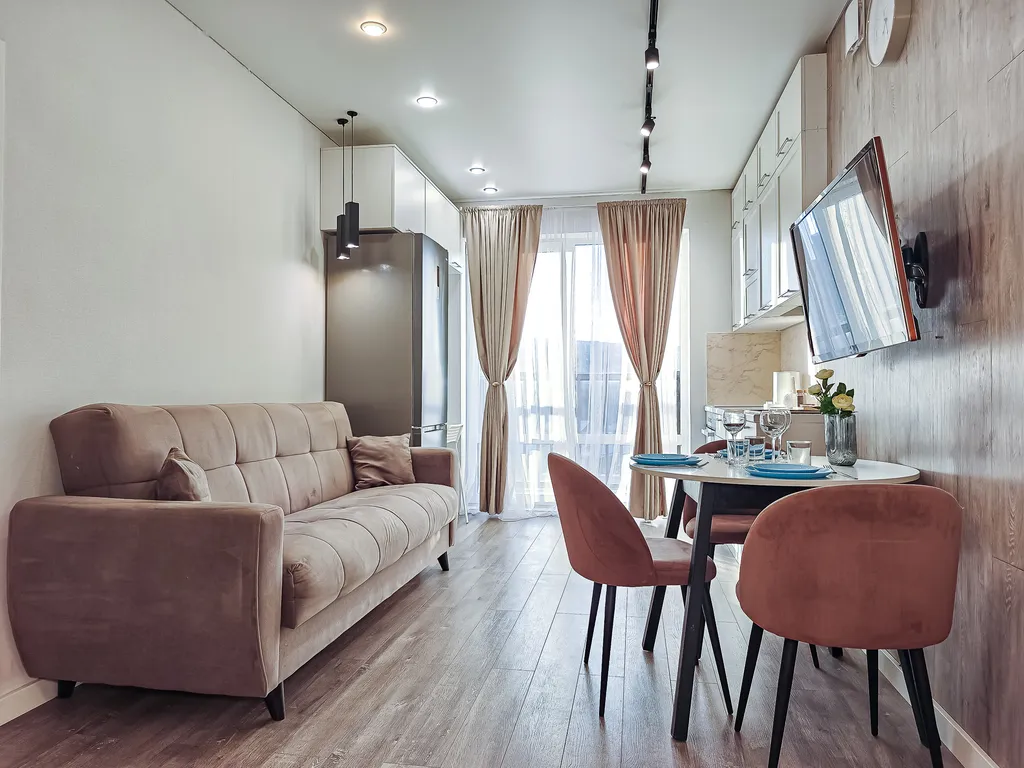 Квартира Солнечная квартира с двумя спальнями и балконом — Новосибирск