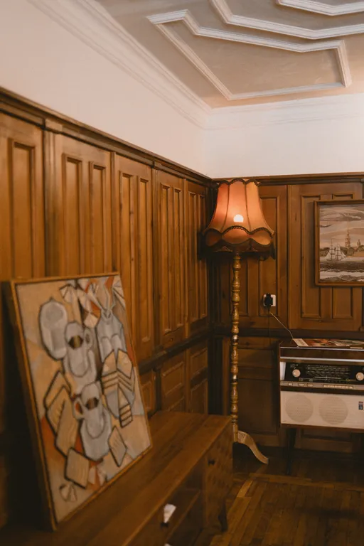 Усадьба Поспеева - дом с камином