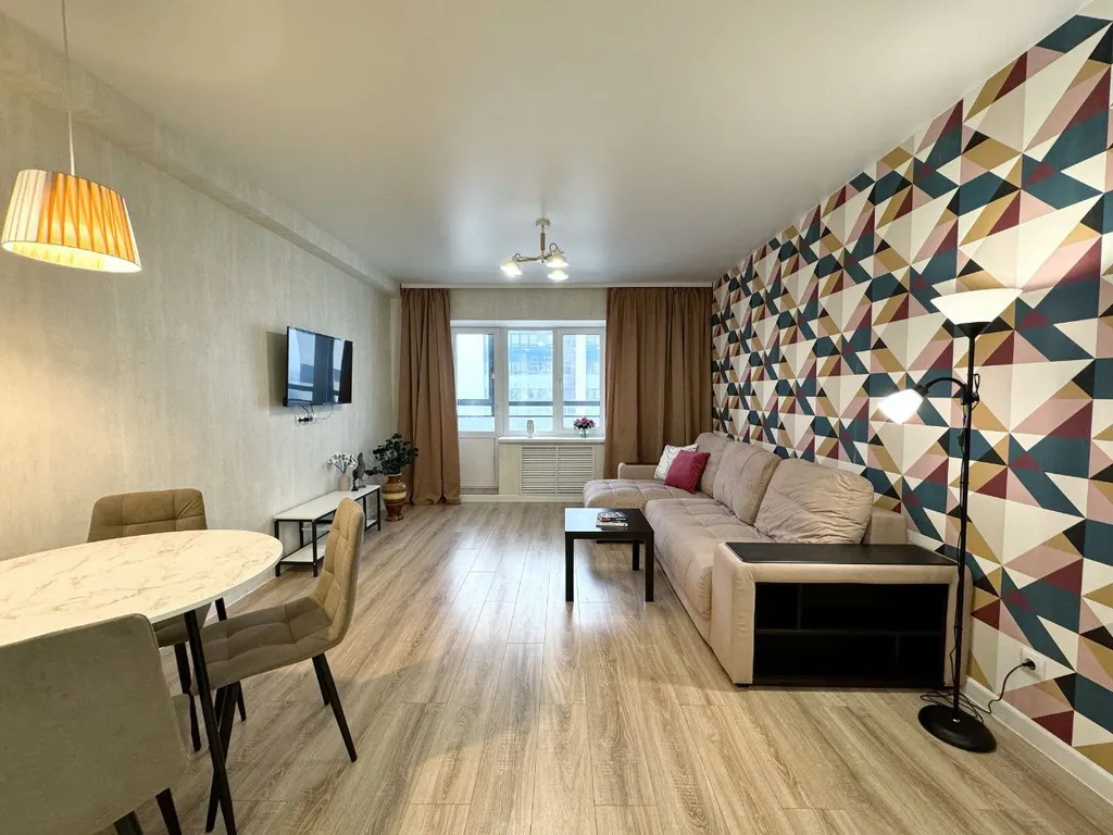 Стильная 2-комнатная квартира в центре города в ЖК Дымка