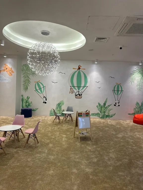 Уютная дизайнерская студия на 16 этаже в ЖК Modera Towers