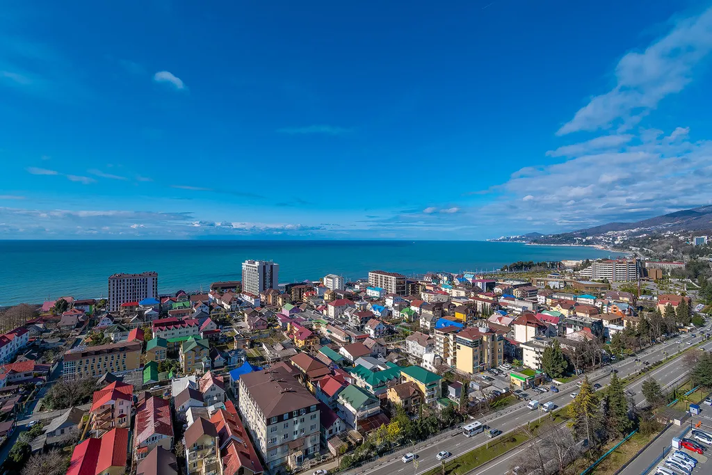 Квартира Квартира Студия с видом на море в ЖК Морская симфония-2 — Адлер