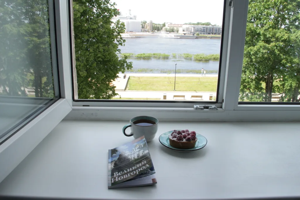 Квартира Квартира с отличным видом на реку Волхов — Великий Новгород