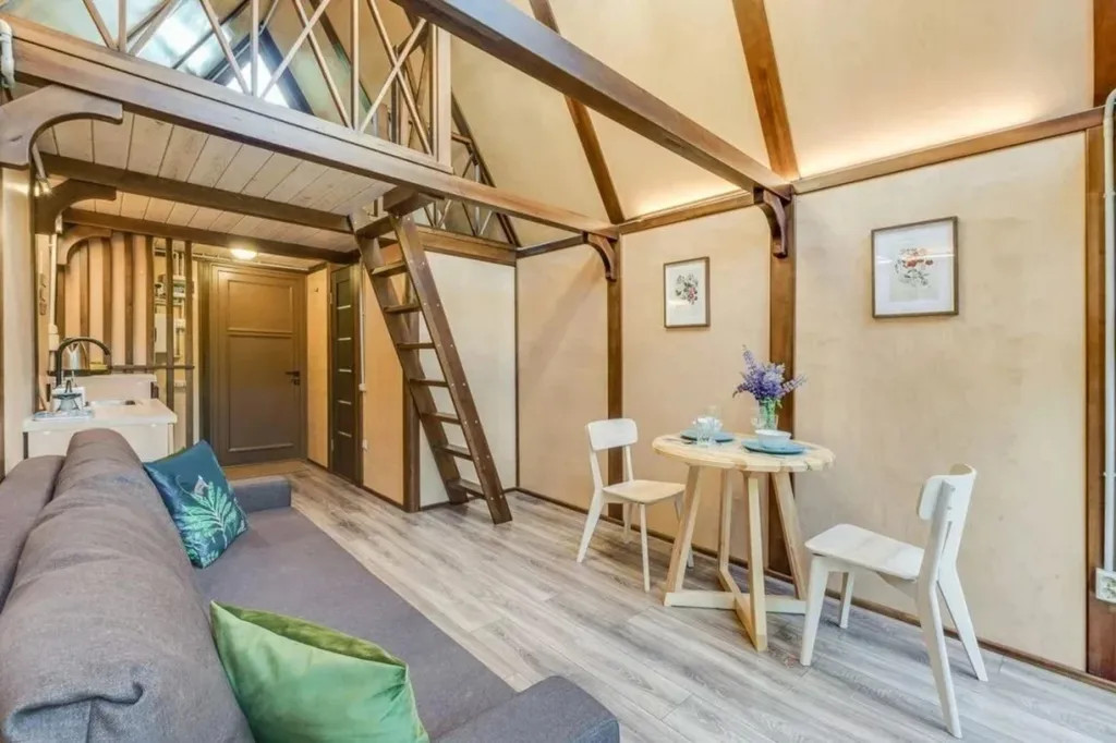 Коттедж Коттедж Шале у Леса — Луга