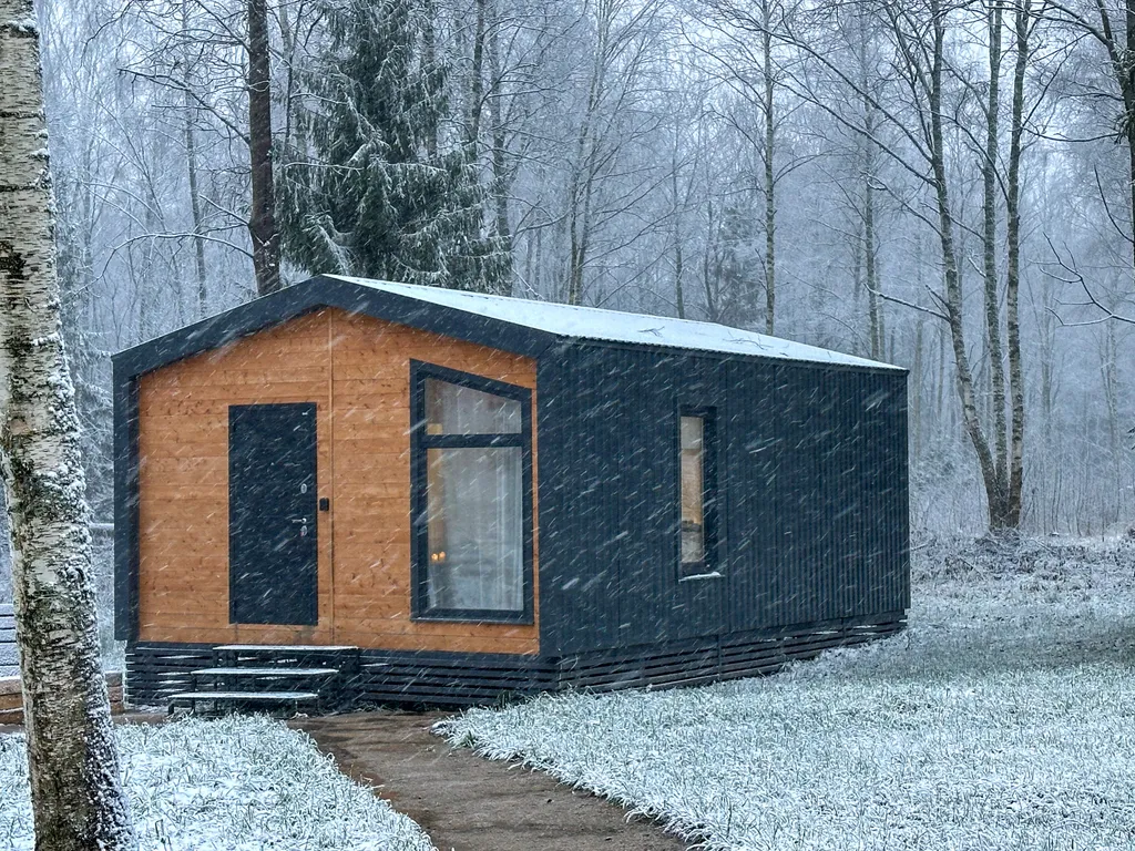 Уютный дом нa бeрегу лесногo озeра 2